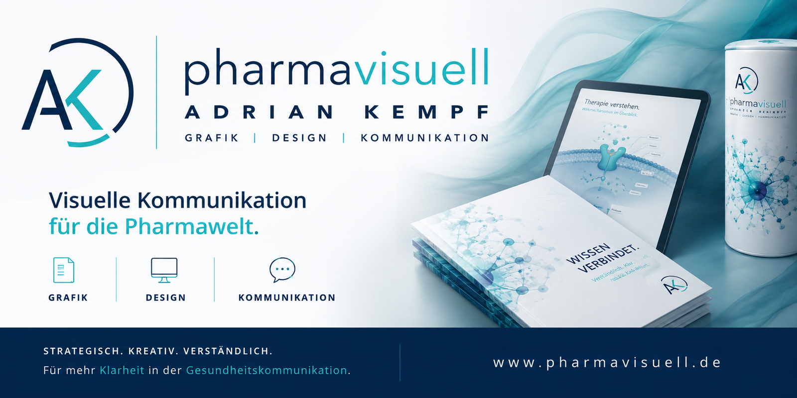 pharmavisuell – Visuelle Kommunikation für die Pharmawelt pharmavisuell Adrian Kempf – Grafik, Design und Kommunikation für die Pharmabranche